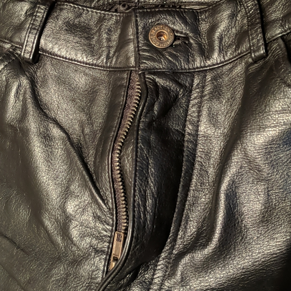 Kenneth Cole Reaction Men's Leather Pants size 32